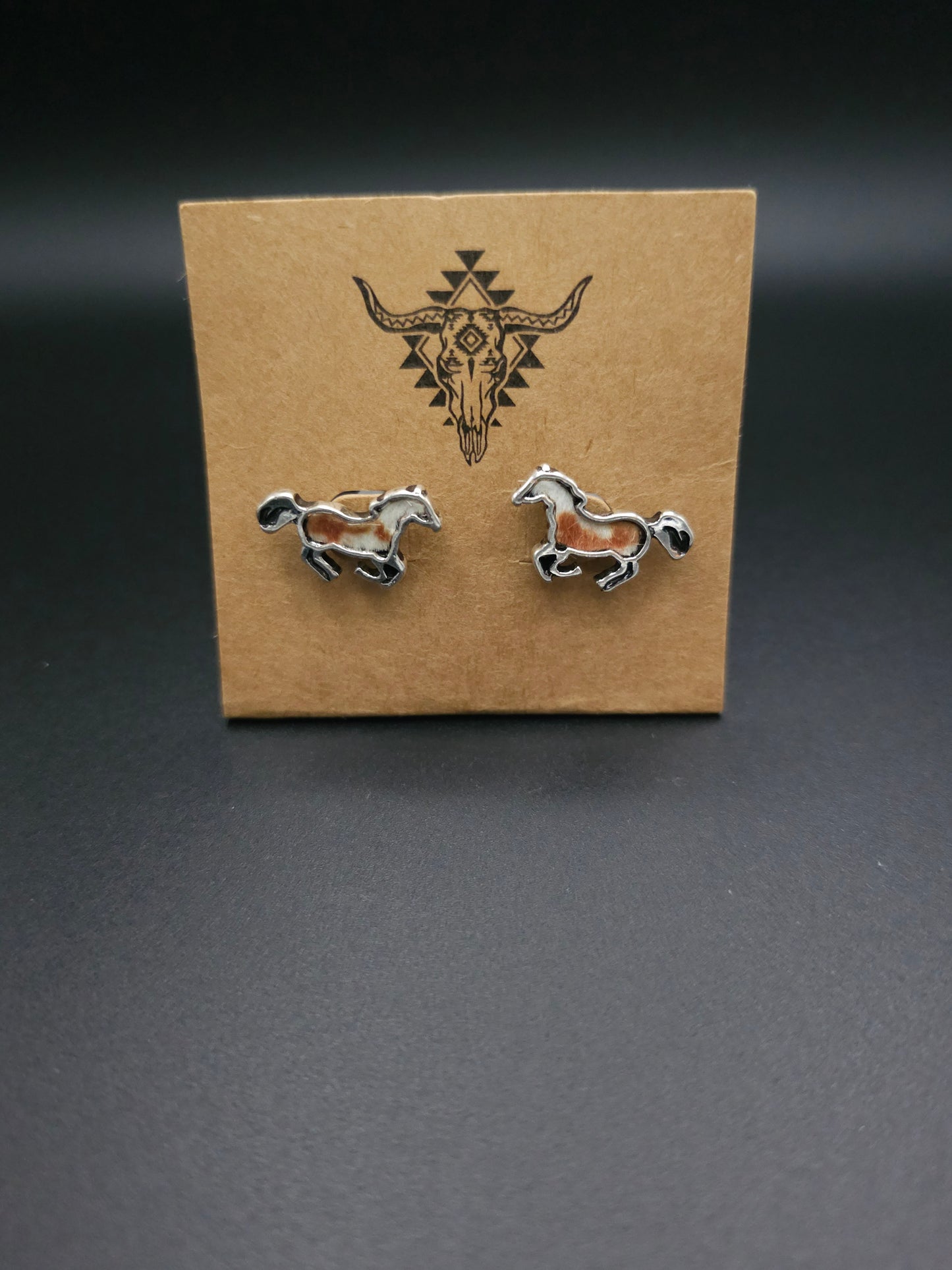 Super Cute Running Horse Stud Earrings