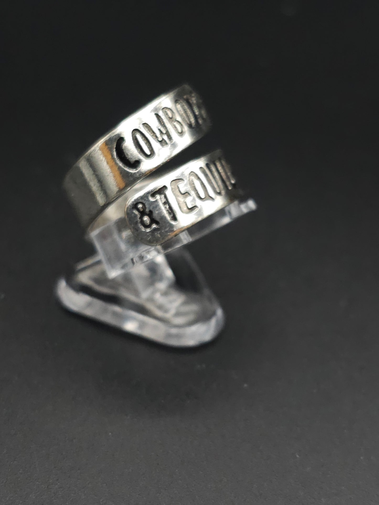 Cowboys and Tequila Adjustable Ring